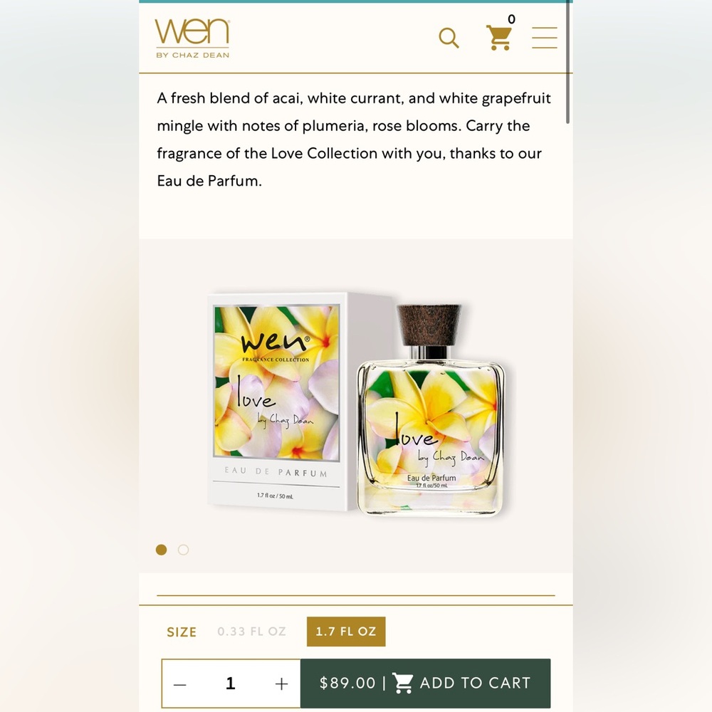Wen Love by Chaz Dean Perfume - Picture 4 of 4